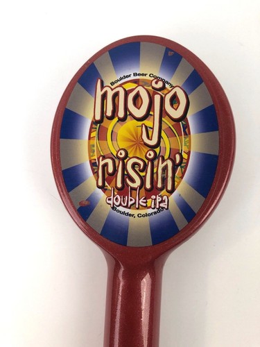 Mojo Risin Doppel IPA Bier Zapfhahn Griff 9,5" Boulder Beer Company Fass Mann Fass - Bild 4 von 5