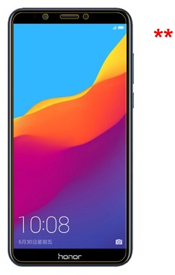 2x Pellicola per Huawei Honor 7C Protettiva Protezione Antiriflesso dipos