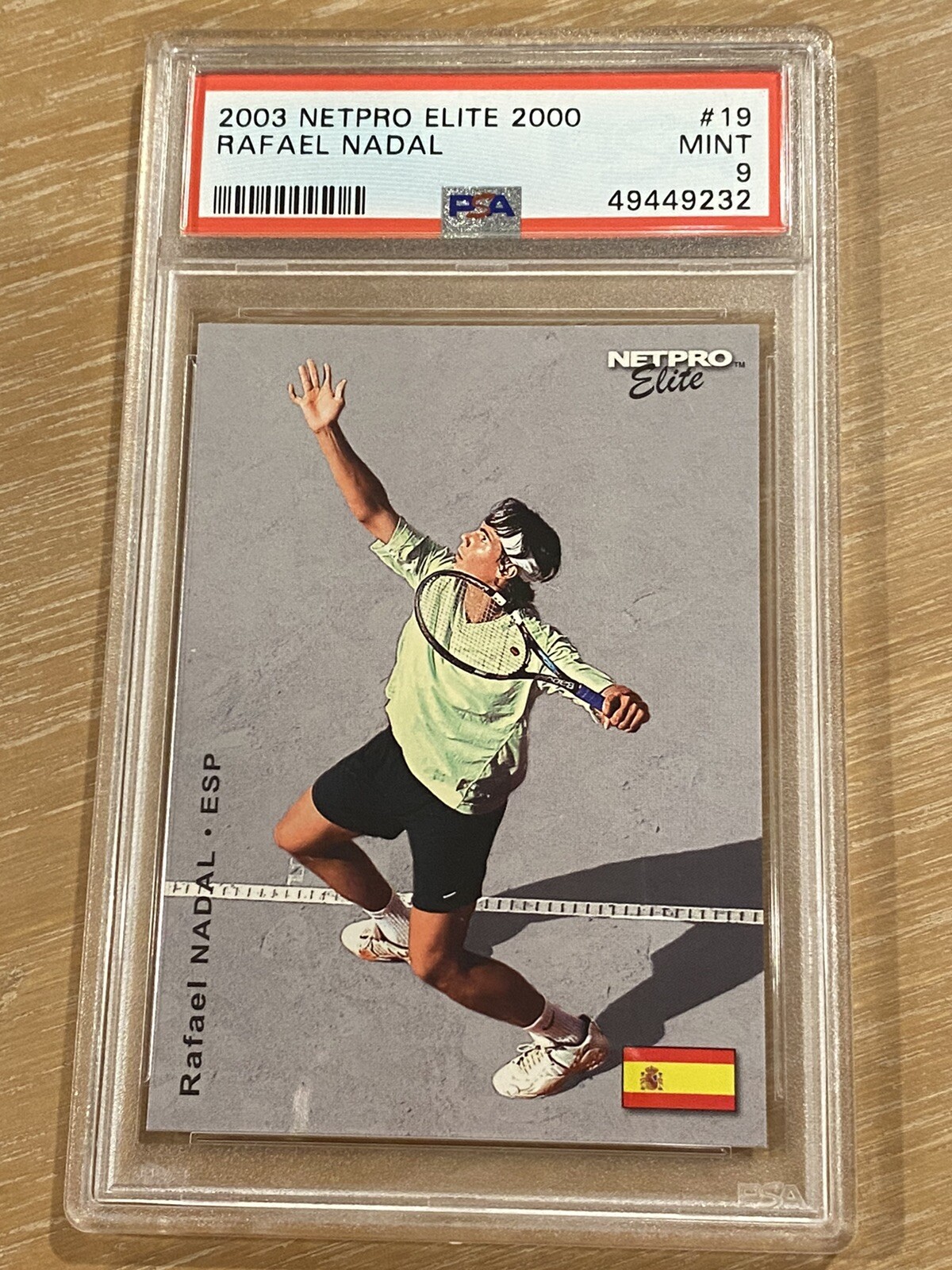 2003 Netpro Elite 2000 Rafael Nadal