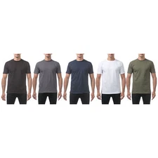 Pro Club Men's Comfort Cotton Short Sleeve Crew Neck T-Shirt, Relaxed Fit