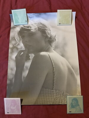 TAYLOR SWIFT FOLKLORE 2020 MEET ME BEHIND THE MALL OFFICIAL LITHOGRAPH POSTER