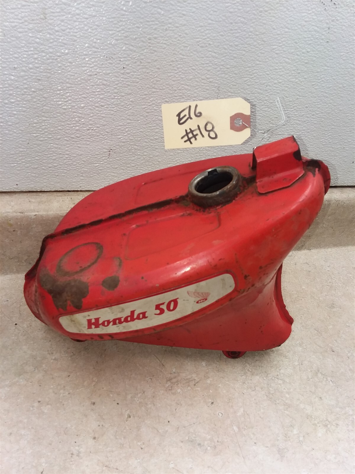 Honda TRAIL 55 CUB Good Gas Fuel Tank 1960s #18 ARP ANX E16