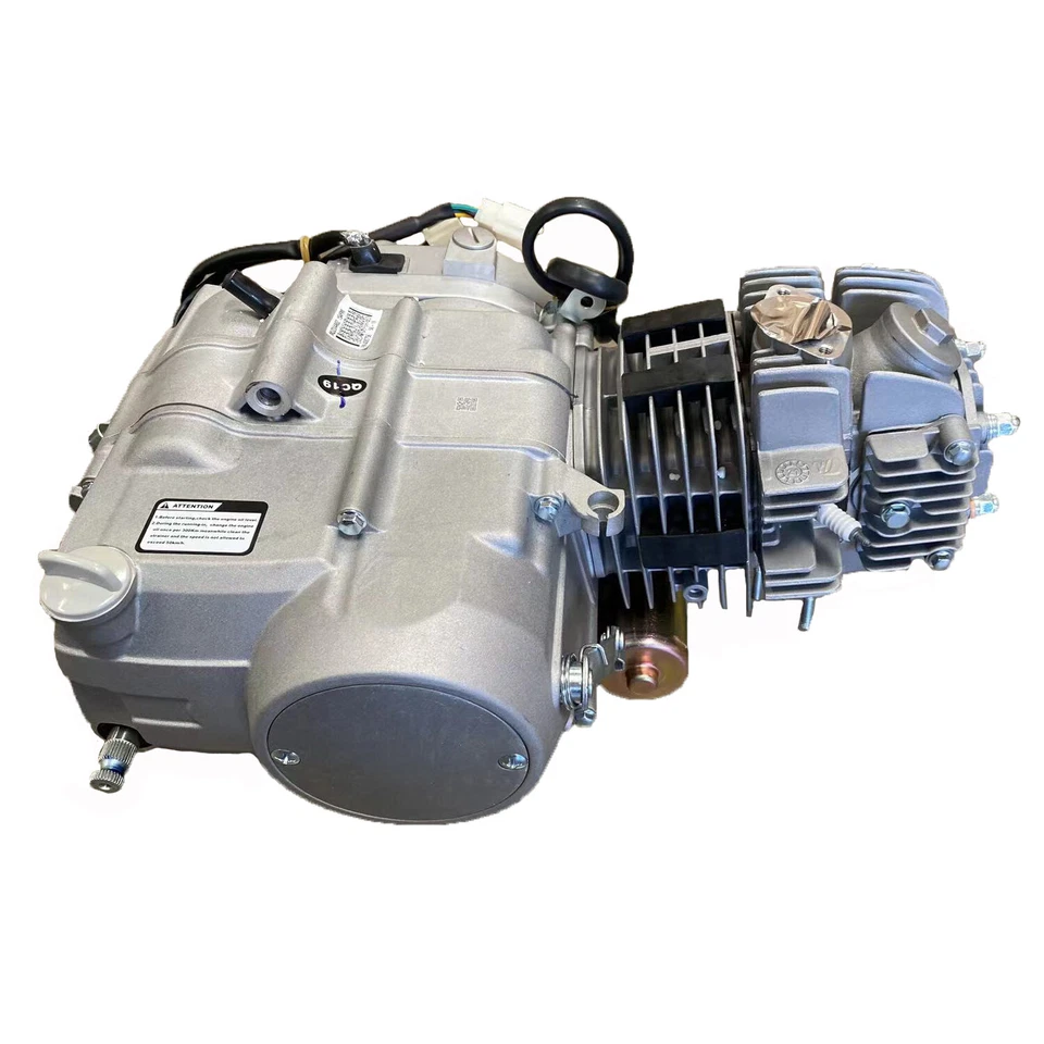 125cc Zongshen Engine with Manual Clutch Electric Kick Start for Dirt Pit Bike Foto 2 de 4