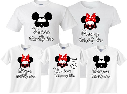 Minnie Mickey Mouse Glasses Birthday 
