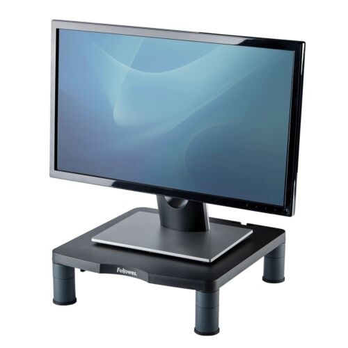 Fellowes Computer Monitor Stand with 3 Height Adjustments - Standard Monitor Ris - Afbeelding 1 van 5