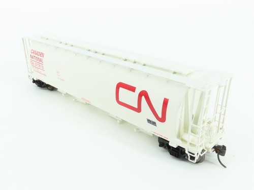 HO Pacific Western H1111 CN Canadian National 4-Bay Hopper #377812 w/ Graffiti - Picture 5 of 13