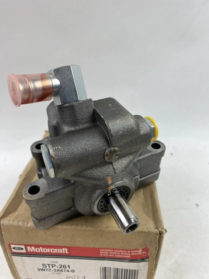 NOS *New* Genuine Motorcraft STP-261 Power Steering Pump *NOT A REMAN* - Image 4 of 4