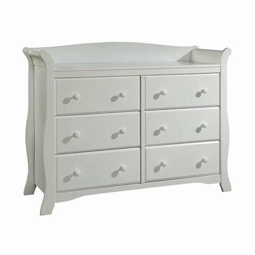 Sorelle Berkley Double Dresser in White | eBay