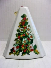 Vintage Jasco Festive Fragrant Christmas Ornament Potpourri Holly Berries Floral