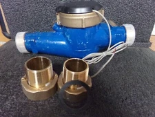 PULSAFEEDER MTR404-G Flowmeter,100 GPM,150 PSI,1.5 In,1.0 PPG(c)