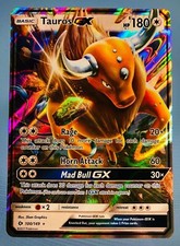 Tauros GX #100 Prices | Pokemon Sun & Moon | Pokemon Cards