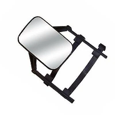 CIPA 11952 Black Adjustable Clip-On Mirror