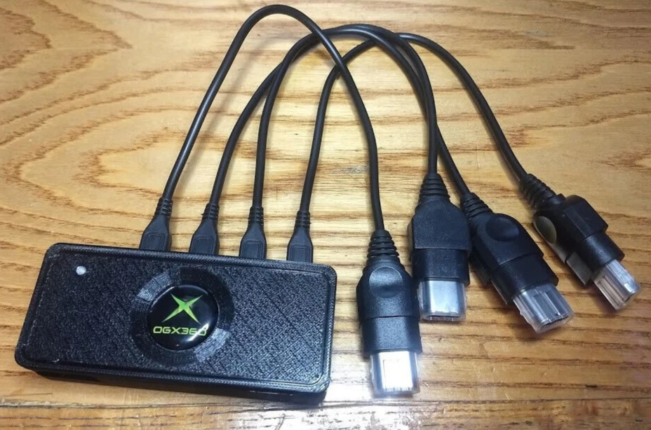 OGX360 4 channel Controller Adapter for Original Xbox eBay