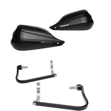 BarkBusters Storm paramani nero e attacco a due punti Aprilia Shiver 750 2008-2016