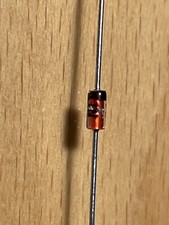 1N5225 ZENER DIODE - 3 V, 1/2 WATT, 5 . DO-35 - 5 PCS .