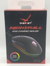 NEW-OPEN BOX Nightfall NF12 RGB Gaming Mouse with Light Effect switch