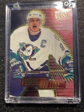 1996-97 Fleer Ultra Power Red Line Paul Kariya 3 of 8 Serial #1016/1082