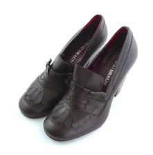 Pumps von David Braun aus Leder in Dr. 36 Braun Damen-Schuhe Freizeitschuhe RPW