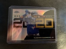 VLADIMIR GUERRERO JR. 2020 TOPPS CHROME HOLO DECADE'S NEXT CARD #DNC-1 Blue Jays