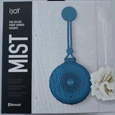 Shower Speaker Mist IPX4 IJoy Splash Proof Bluetooth Blue