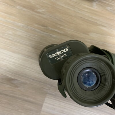 TASCO 323RZ GREEN BINOCULARS 8X40 WIDE ANGLE, 472 FT 1000 YDS 157