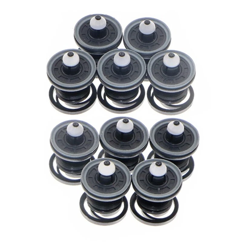 Clip retenedor panel moldura puerta 10 piezas 7L6-868-243 compatible con Audi Volkswagen Foto 2 de 2