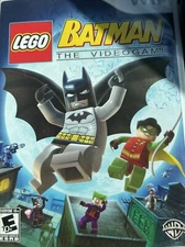 Lego Batman: The Videogame Wii Nintendo 2008 CIB DC Warner Bros
