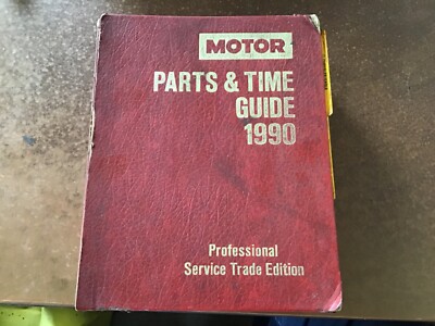 Motors 1990 Parts & Time Guide ~ Service Manual ~ Chrysler ~ Ford ~ GM
