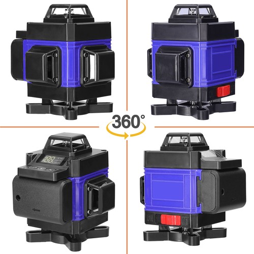 16 Line Laser Level Wasserwaage Kreuzlinienlaser für Verlegung Bodenfliesen - Bild 9 von 12