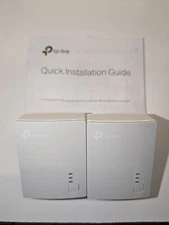 TP-Link AV600 Powerline Starter Kit - 2 ADAPTERS - White - EXCELLENT CONDITION