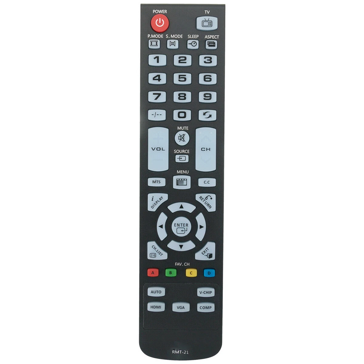 Télécommande de Remplacement JVC LT-42HG82U RMC1245 RM-C1245