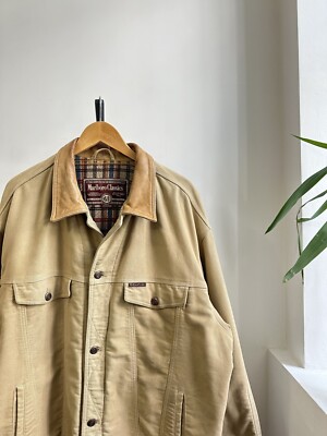 Marlboro Classics Beige Vintage Jacket XXL UK