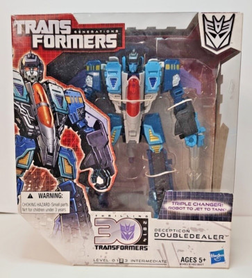 TRANSFORMERS DOUBLEDEALER GENERATIONS VOYAGER CLASS DECEPTICON Hasbro