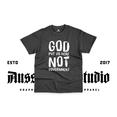 God Put Us Here Not Government - Youth T-Shirt