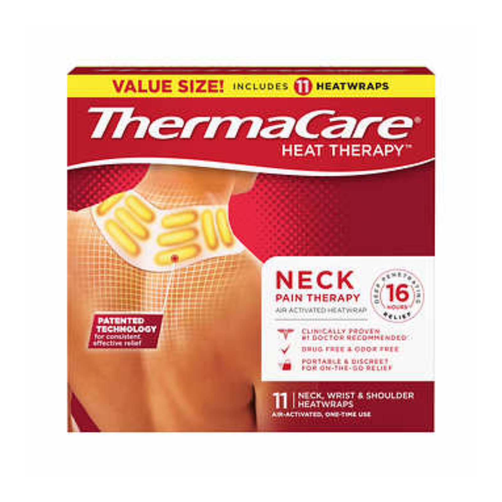 ThermaCare Neck, Wrist & Shoulder, 11 HeatWraps eBay