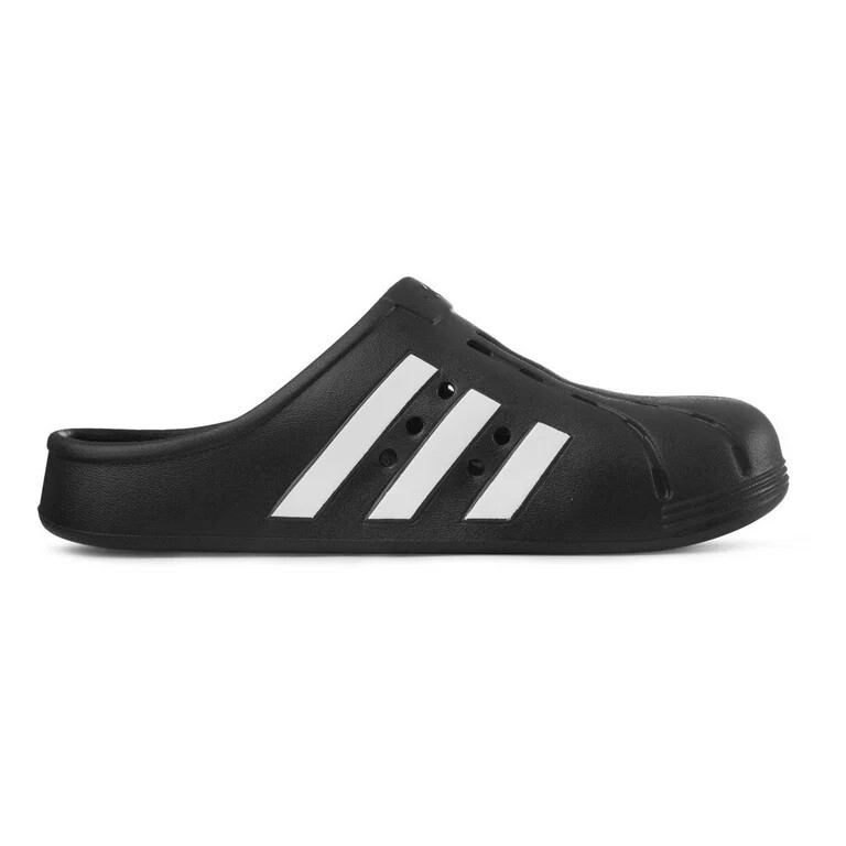 Adidas Adilette Clog Sandals Shoes new black white superstar GZ5886 Mens Sizes Adidas Adilette Clog Black White Black GZ5886 Men main image 3