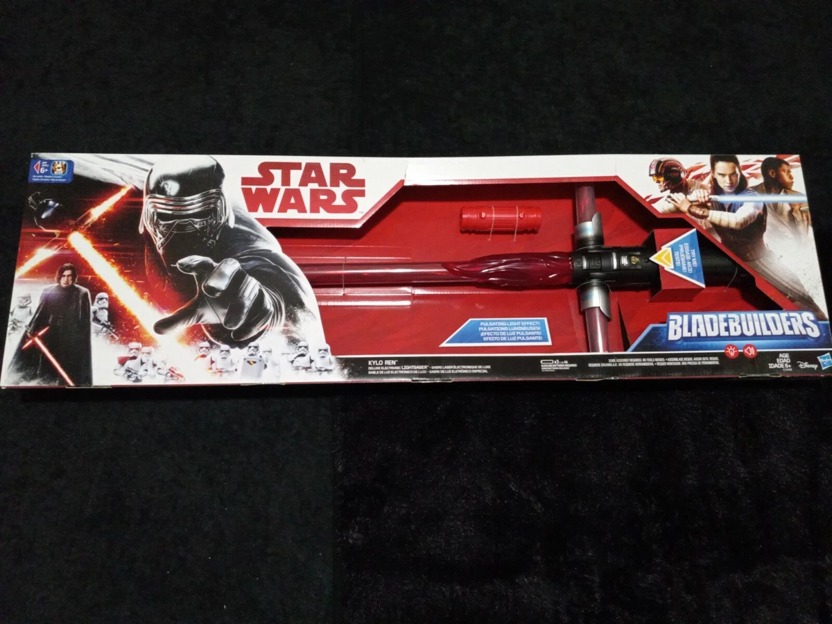 Kylo Ren Ultimate FX lightsaber Bladebuilders led lights and