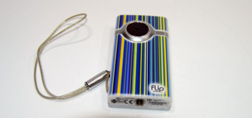 Flip Video Mino F360B 1.5" TFT LCD 0.3MP USB 2GB Camcorder Black Tested