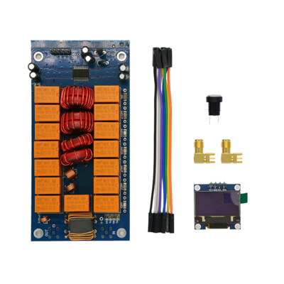 0.96in OLED 1.8-50MHz ATU-100 Mini Automatic Antenna Tuner N7DDC