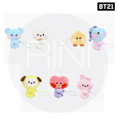 BTS BT21 Official Authentic Goods minini Doll Curtain Holder + Tracking Number