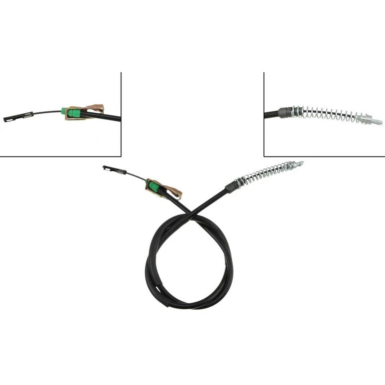 Cable de freno de estacionamiento trasero izquierdo 2001 para Ford E-250 Econoline Dorman 2000-2002 Foto 3 de 4