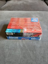LOT 20 Maxell/TDK/Sony 60/90 Blank Audio Cassette - New