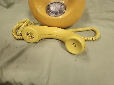Comprar Teléfono Vintage Amarillo Limón Esfera Giratoria