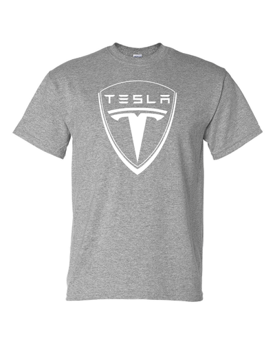 Tesla Emblem T-Shirt - All Colors + Design Colors + Sizes S-5XL & Youth Kids - Picture 5 of 11
