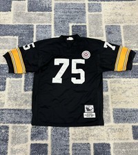Vtg NFL Mitchell and Ness 1975 Joe Greene Pittsburgh Steelers Jersey Sz 52 XXL