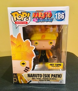 Funko Pop! Naruto Six Path Shippuden GITD #186 Hot Topic ...