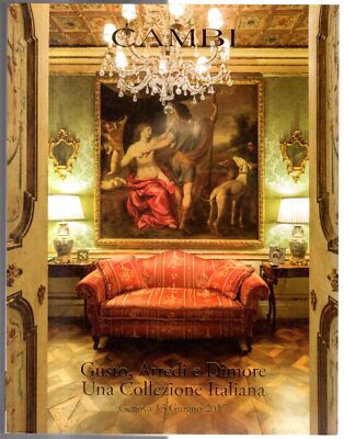 CAMBI. GENOVA. GUSTO, ARREDI E DIMORE. CATALOGO ASTA 13 GIUGNO 20017.