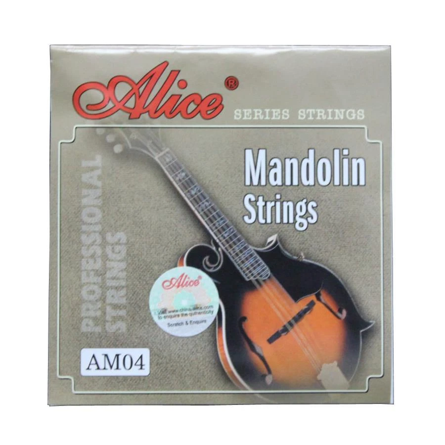 10Sets Alice Mandolin Strings Coated Copper Alloy Wound EADG 8 Strings Set AM04 - Image 2 of 4