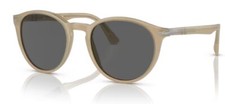 Persol 0PO3152S 1169B1 Opal beige/Dark grey Square Shaped 52mm Men's Sunglasses