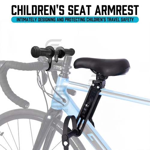 Fahrrad Kindersitz vorne Kinderfahrradsitz Fahrradsitz Rahmen Sitz mit Griff DHL - Bild 3 von 15